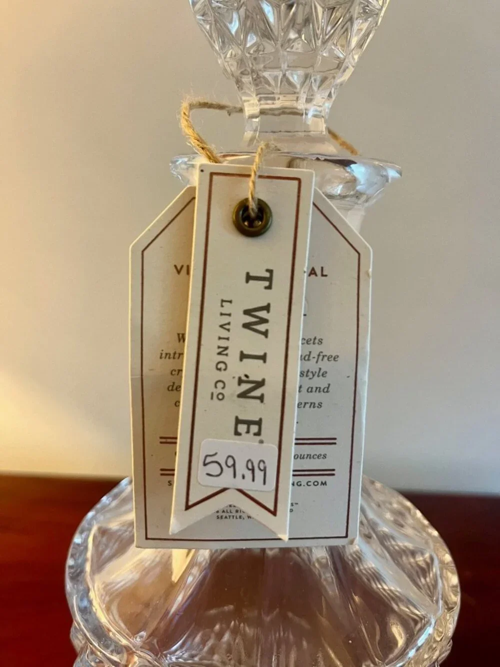 Vintage Crystal Decanter